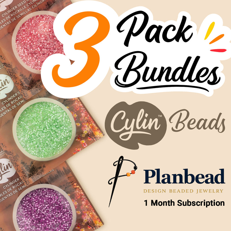 3 Pack of Cylin™ & 1 Month PlanBead Premium